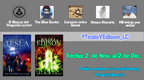 Lectura Conjunta + Sorteo: Trilogía Accelerati ( #teslayedison_Lc) Lectura Conjunta + Sorteo: Trilogía Accelerati ( #teslayedison_Lc)