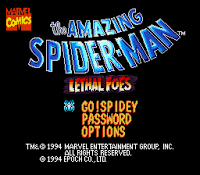 The Amazing Spider-Man: Lethal Foes para SNES ahora 'habla' también en inglés
