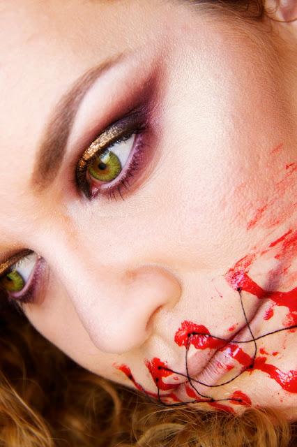 Mi propuesta de Hallowen con lentillas FreshLook Colorblend.