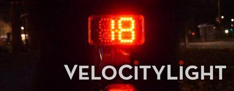 La VeloCityLight es un sistema de iluminación urbana para seguridad y velocímetro que puede generar sentimientos encontrados La VeloCityLight es un sistema de iluminación urbana para seguridad y velocímetro que puede generar sentimientos encontrados