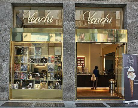 Venchi: una heladería de diseño en el corazón de Milano