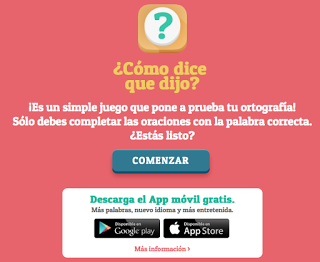 ¿Cómo dice que dijo?: El juego que pone a prueba tu ortografía