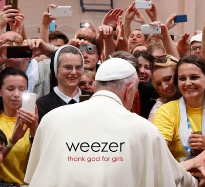 Weezer dan gracias a Dios por las chicas en su nuevo single (con vídeo loco y portada tremenda)