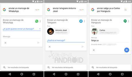 Google Now en español ya contesta mensajes de WhatsApp