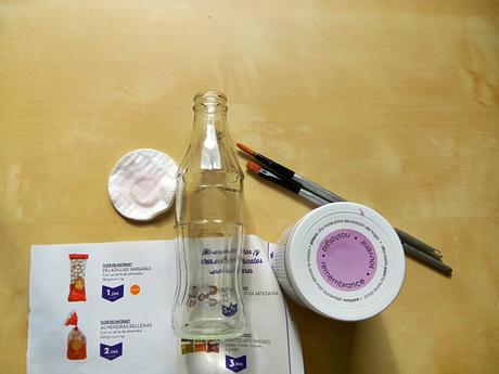 #6botellines6técnicas 2- Chalk paint