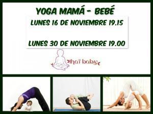 yoga mamá bebé noviembre