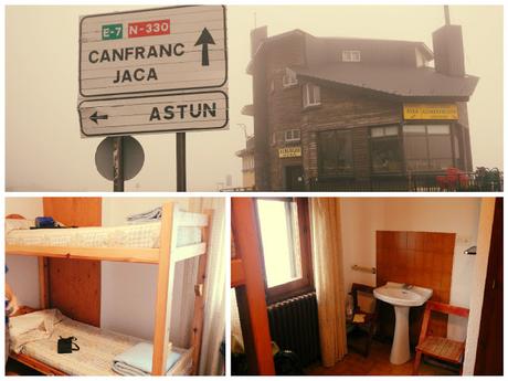 Senda de Camille. Albergue Aysa en el puerto de Somport