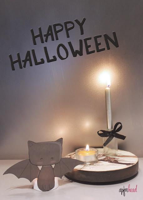 DIY: Adornamos las velas para Halloween + Freebie