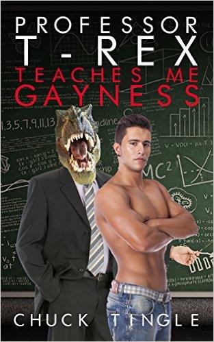Las sórdidas novelas dinozoofílicas de Chuck Tingle