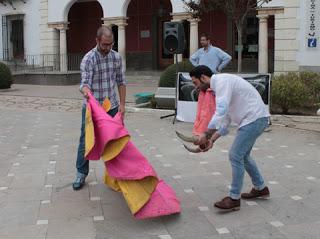 TOREO DE SALÓN EN PLENO CENTRO DE PRIEGO