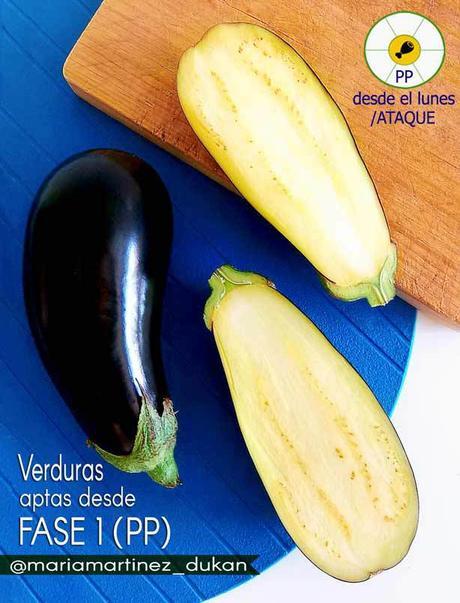 Dieta Dukan: Verduras aptas desde fase 1 (Ataque) y para días de Proteína Pura
