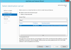 Instalación de controlador de dominio en Windows Server 2012 R2