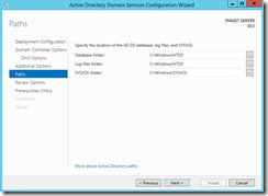 Instalación de controlador de dominio en Windows Server 2012 R2