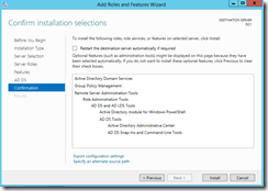 Instalación de controlador de dominio en Windows Server 2012 R2