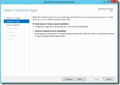 Instalación de controlador de dominio en Windows Server 2012 R2