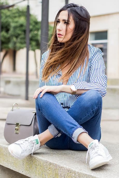 stripes-denim-adidas stan smith