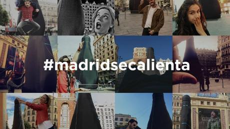 KH-7 calienta Madrid con una acción de street marketing #MadridSeCalienta
