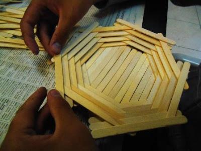 Hermosos trabajos con palos de madera ( segunda parte )