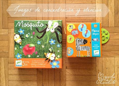 Juegos de concentración y atención