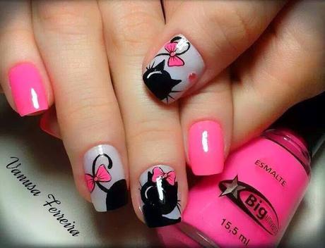 Animal and flower nail