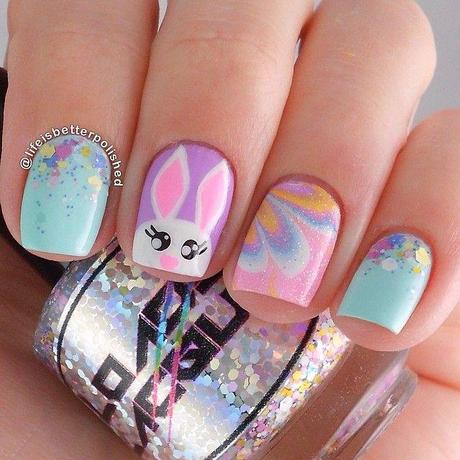 Animal and flower nail