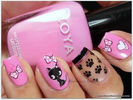 Animal and flower nail