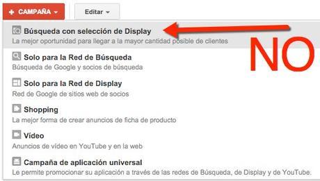 errores adwords de google