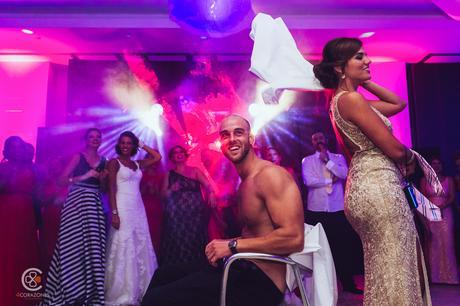 Boda civil en Alcaidesa con Joanna & Eloy fiesta en la boda