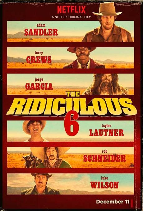 ‘The Ridiculous 6’: Póster y tráiler para la nueva comedia de Adam Sandler the_ridiculous_6_cartel