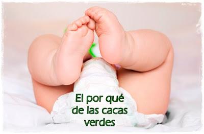 El por qué de las cacas verdes en los bebés