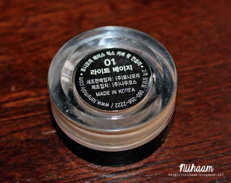 Review ~ Tony Moly - Face Mix Cover Pot Concealer