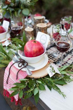 30-Gorgeous-Ways-To-Incorporate-Pomegranates-Into-Your-Wedding-Day