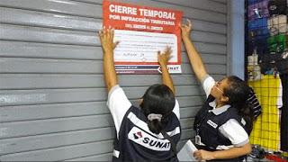 Anótelo: SUNAT NO CERRARA BODEGAS QUE VENDAN MENOS DE S/. 577,500 AL AÑO...