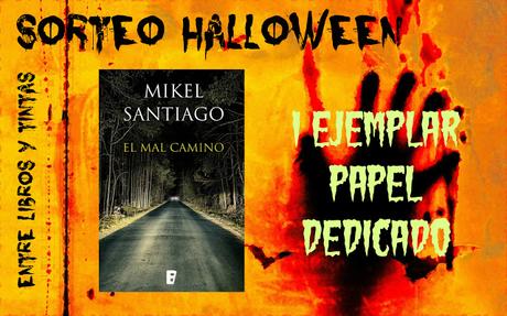 1 EJEMPLAR PAPEL DEDICADO (NACIONAL)AUTOR: Mikel Santiago...