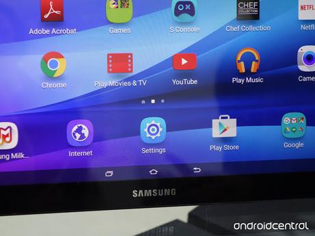 Un vistazo a la Samsung Galaxy View de 18 pulgadas