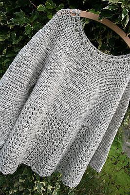 2393.- Ponchos de Crochet