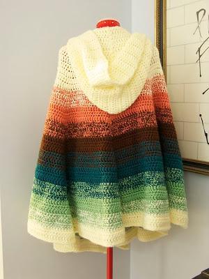 2393.- Ponchos de Crochet