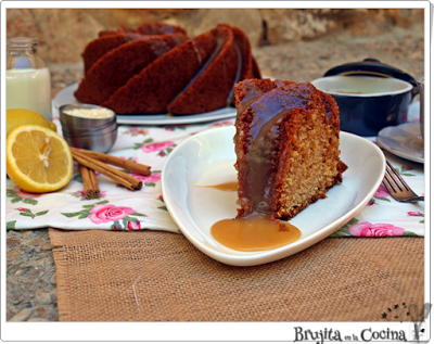 Bunt cake arroz con leche