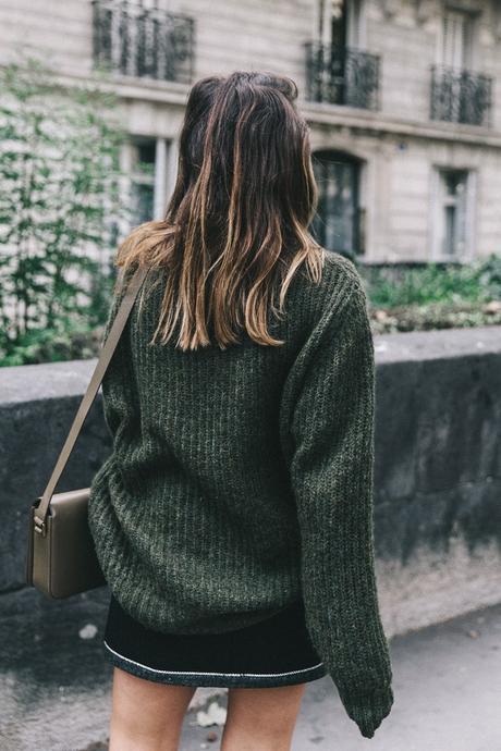 Khaki_Sweater-Zaitegui_Skirt-PFW-Sneakers-Sandro_Paris-Collage_Vintage-Street_Style-29