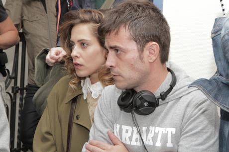 Peris Romano en pleno rodaje de 