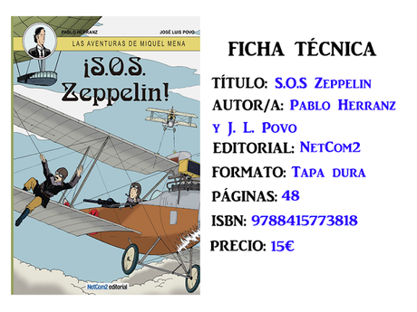 Fotoreseña: ¡S.O.S. Zeppelin!, de Pablo Herranz y J. L. Povo