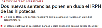 IRPH, Accionistas Caixabank, hipotecas, justicia, Bancos, crisis, Blog Caixabank, IRPH, Índice de Referencia de Préstamos Hipotecarios