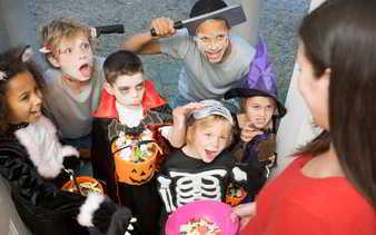 Disfraces de niños en Halloween