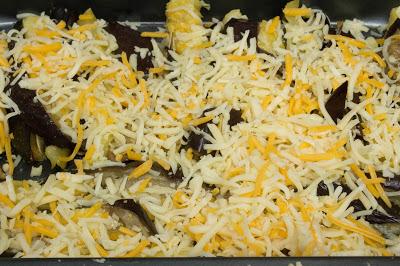 Verduras con queso a la miel gratinadas