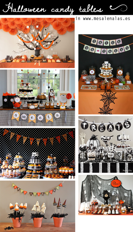 CREA TU CANDY TABLE PARA HALLOWEEN