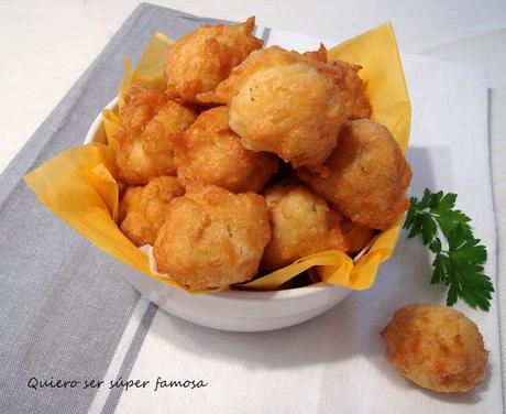 Buñuelos de bacalao