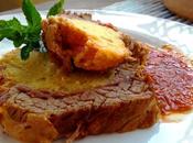 Rabillo ternera relleno salsa Fianchetto tasca vitello ripieno