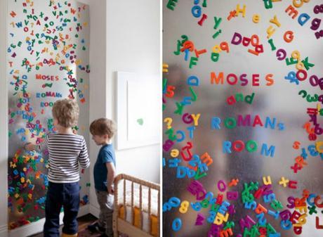 Una habitación infantil compartida a todo color