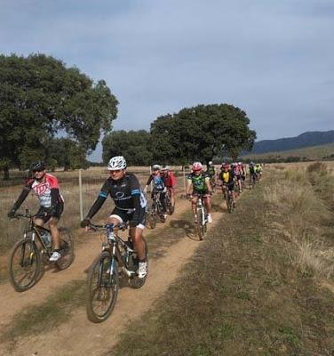 90 participantes en la 9ª de las rutas en bici de montaña de la Diputación de Ciudad Real