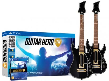 guitar hero 2015 dos guitarras ps4